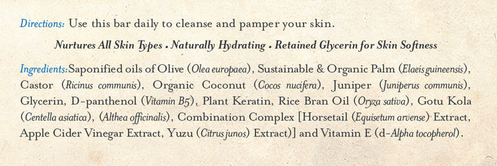 Bar Soap Lemon & Ginger