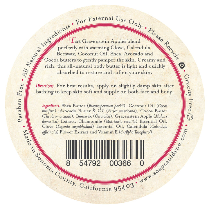 Body Butter Gravenstein Apple & Clove