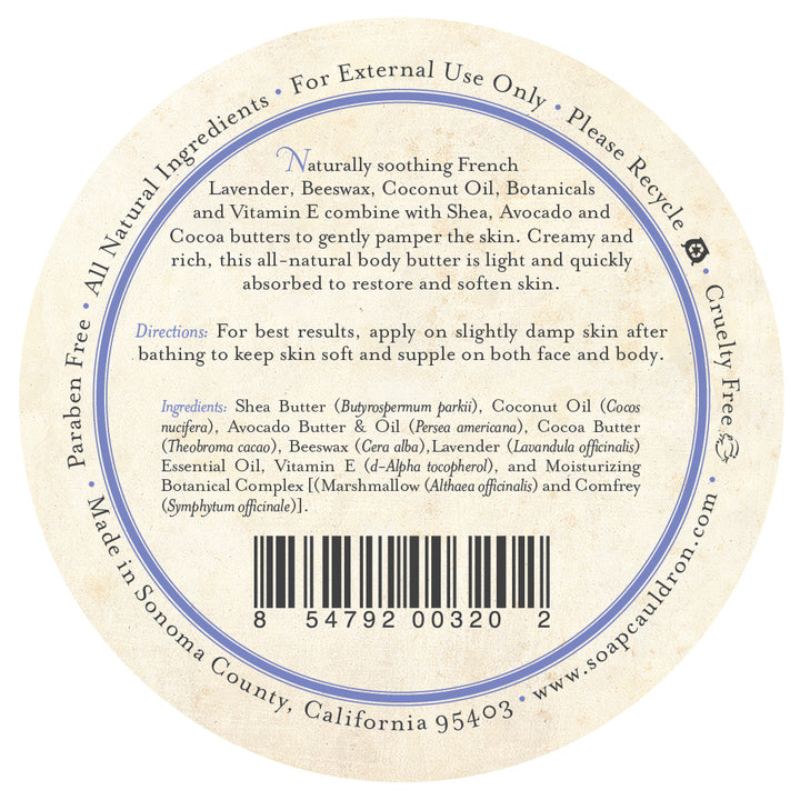 Body Butter French Lavender