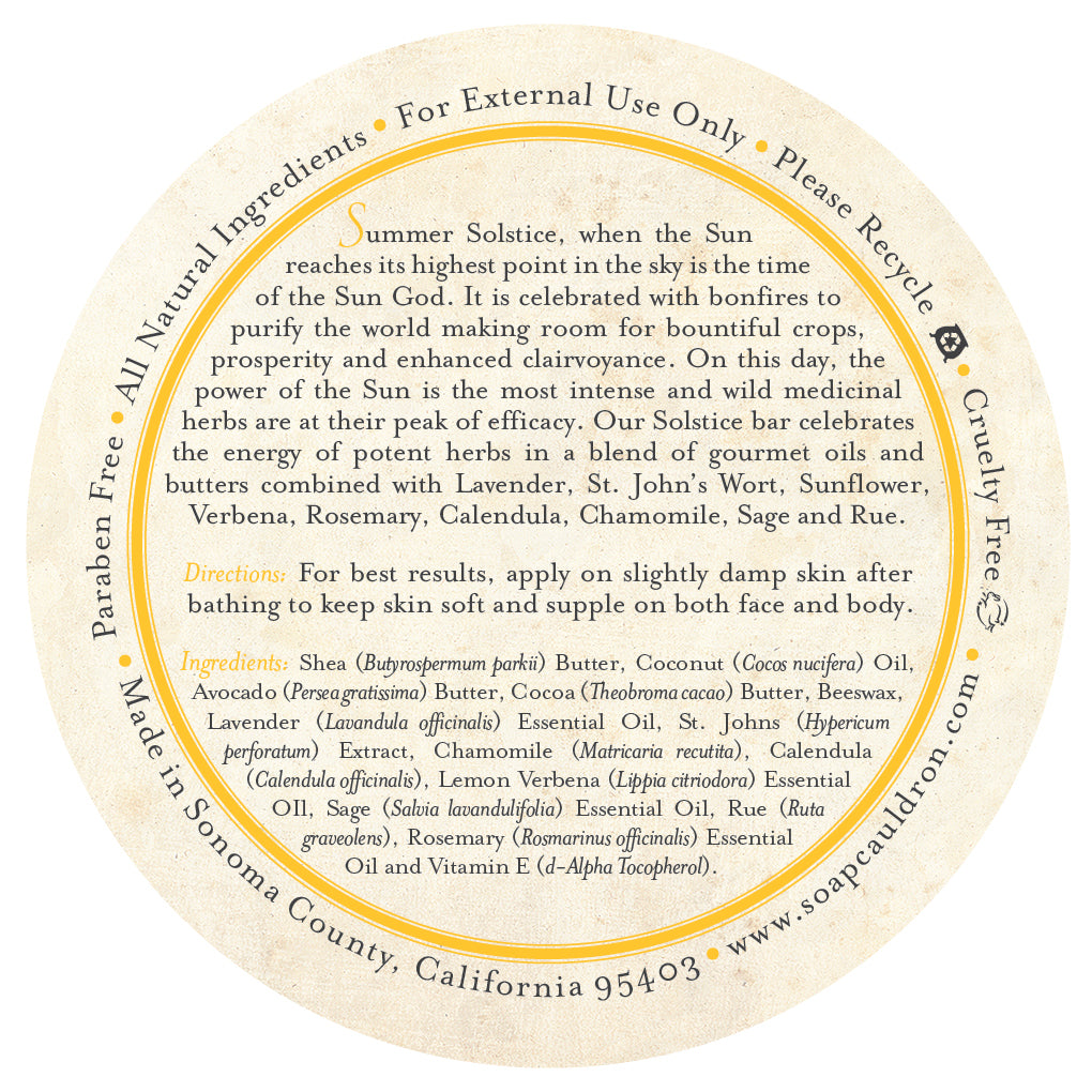 Body Butter Summer Solstice