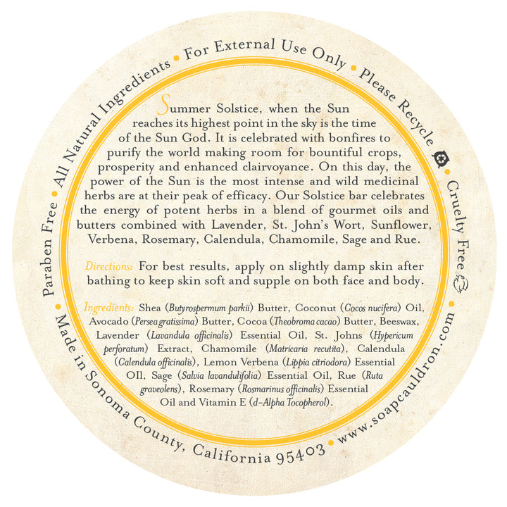 Body Butter Summer Solstice