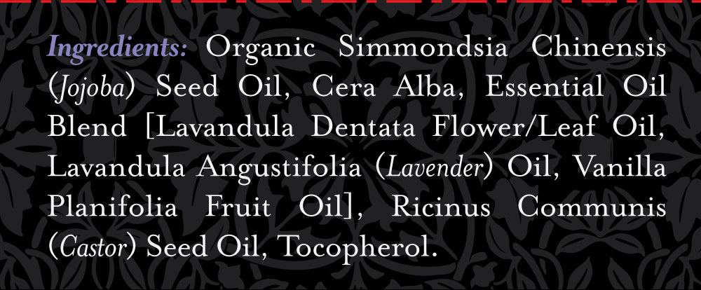 Perfume Solid Lavender & Mexican Vanilla