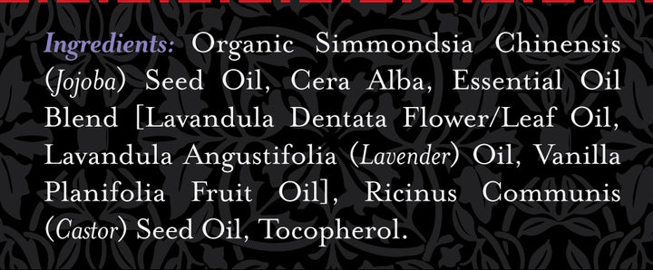 Perfume Solid Lavender & Mexican Vanilla