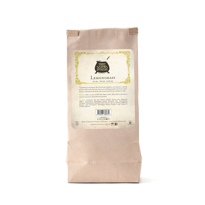 Bath Salt Soak Lemongrass