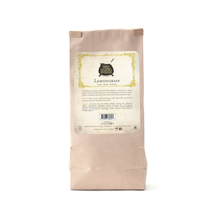 Bath Salt Soak Lemongrass