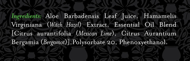 Aromatherapy Mist Mexican Lime & Bergamot