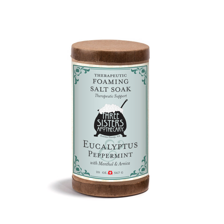 Bath Salt Soak Therapeutic Foaming Eucalyptus & Peppermint