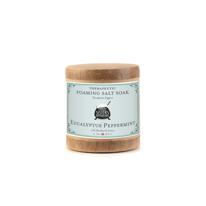 Bath Salt Soak Therapeutic Foaming Eucalyptus & Peppermint