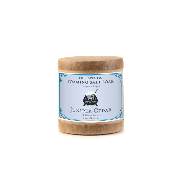 Bath Salt Soak Therapeutic Foaming Juniper & Cedar