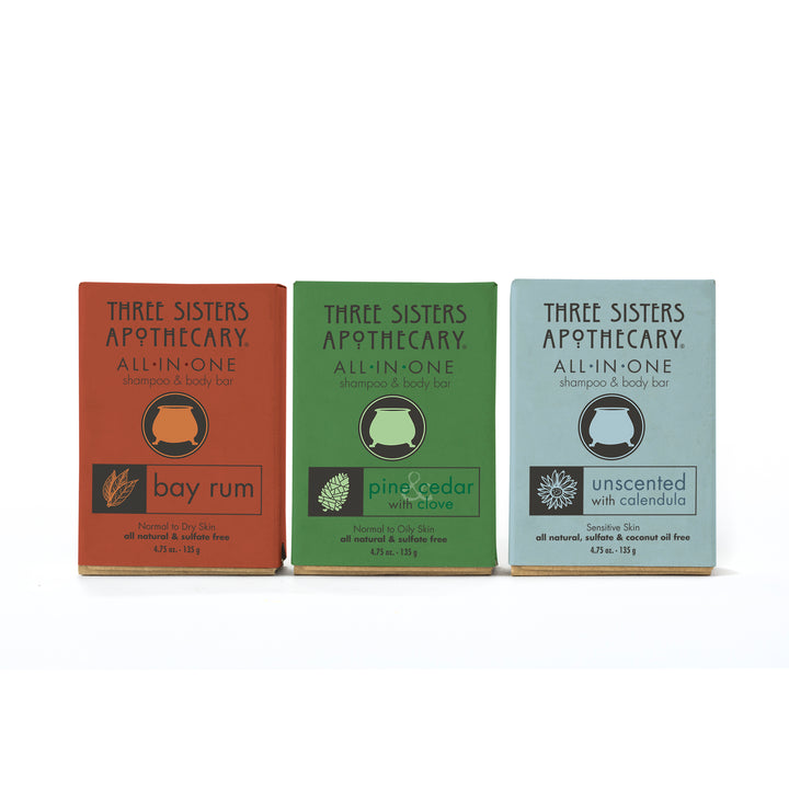 Shampoo & Body Bar All in One Bar Bay Rum