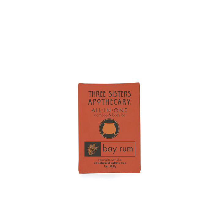 Shampoo & Body Bar All in One Bar Bay Rum