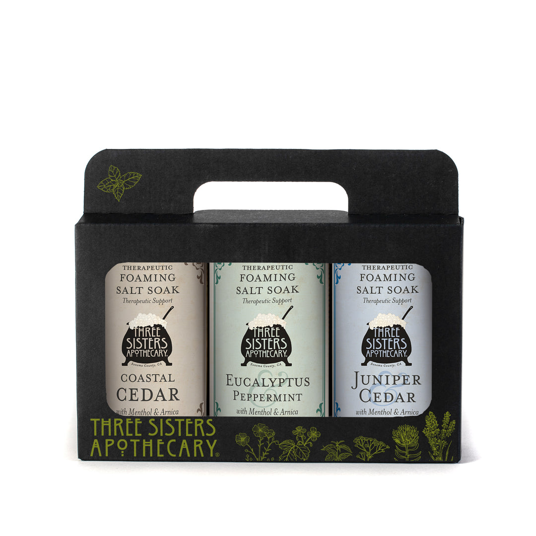 Bath Salt Tote Gift Set