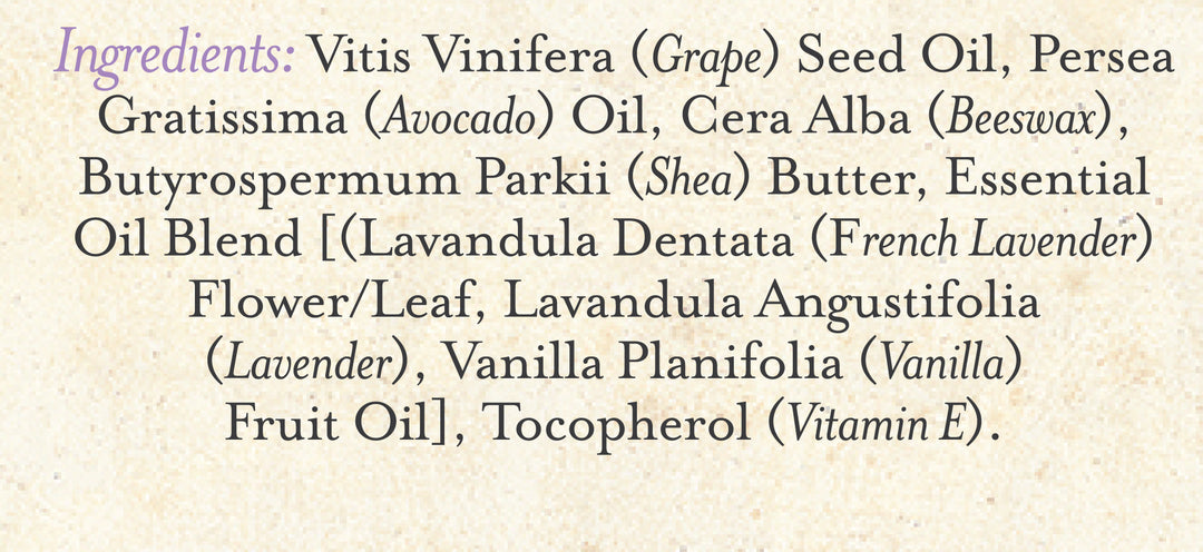 Lip Soother Lavender & Mexican Vanilla
