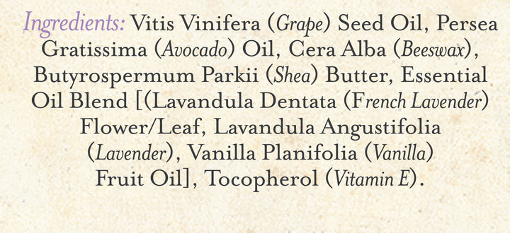 Lip Soother Lavender & Mexican Vanilla