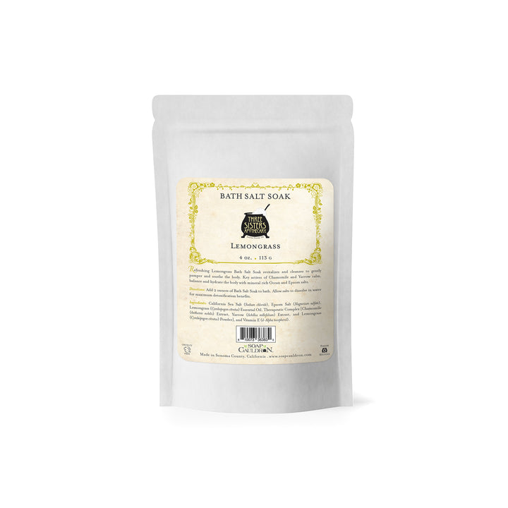Bath Salt Soak Lemongrass