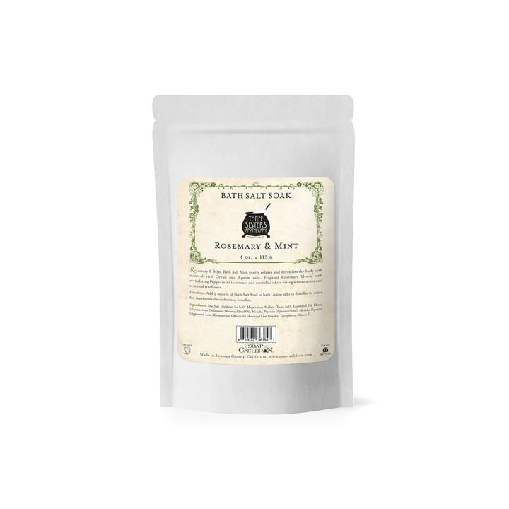 Bath Salt Soak Rosemary & Mint