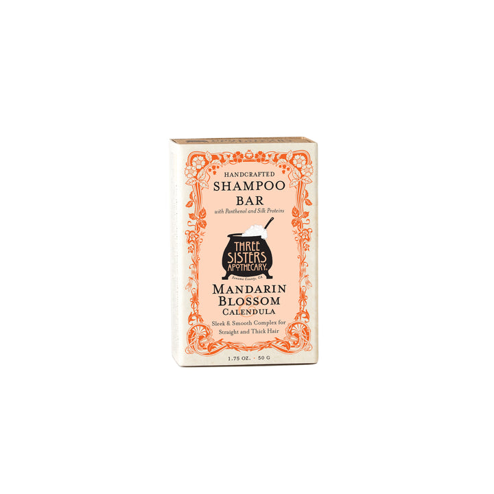 Shampoo Bar Mandarin Blossom & Calendula Straight Thick Hair