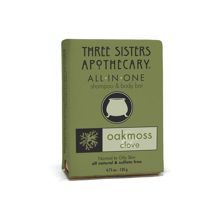 Shampoo & Body Bar All in One Bar Oakmoss & Clove