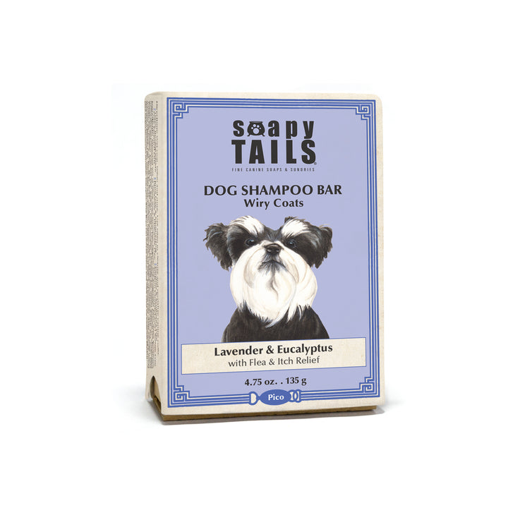 Dog Shampoo Bar Lavender & Eucalyptus Wiry Coats