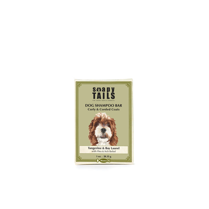 Dog Shampoo Bar Tangerine & Bay Laurel Curly & Corded Coats