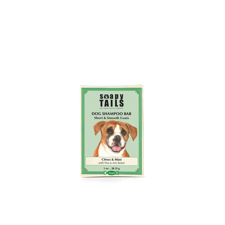 Dog Shampoo Bar Citrus & Mint Short & Smooth Coats