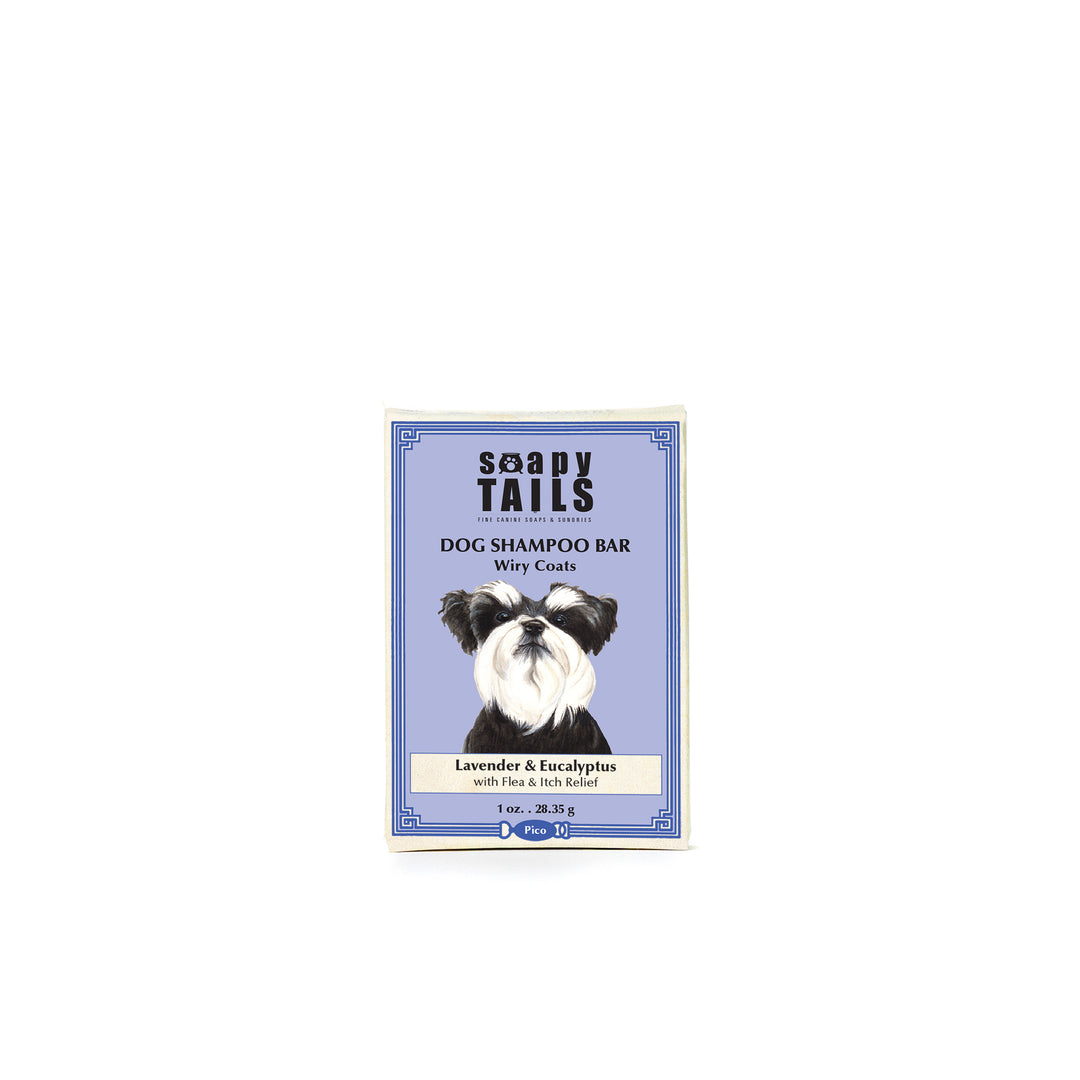 Dog Shampoo Bar Lavender & Eucalyptus Wiry Coats
