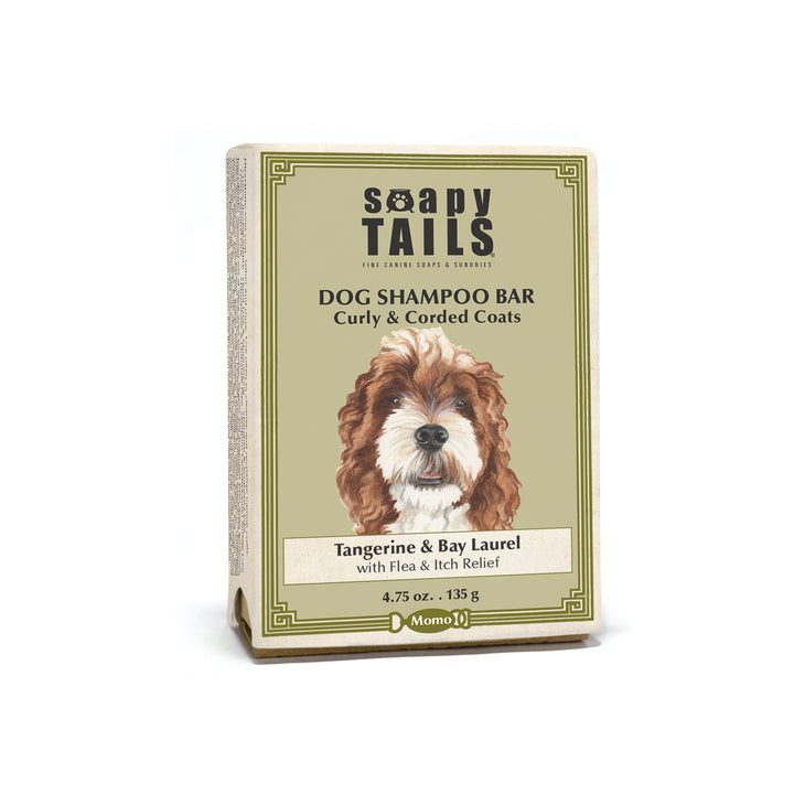 Dog Shampoo Bar Tangerine & Bay Laurel Curly & Corded Coats