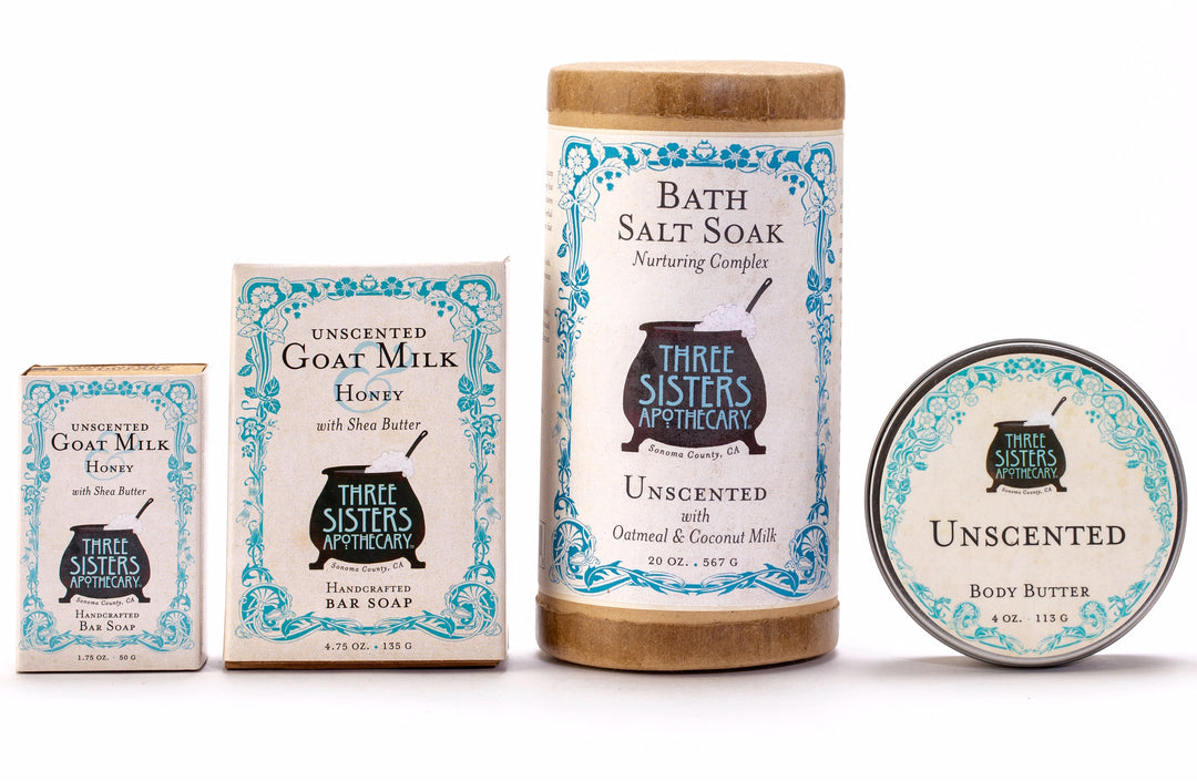 Bath Salt Soak Unscented with Coconut Milk & Oatmeal