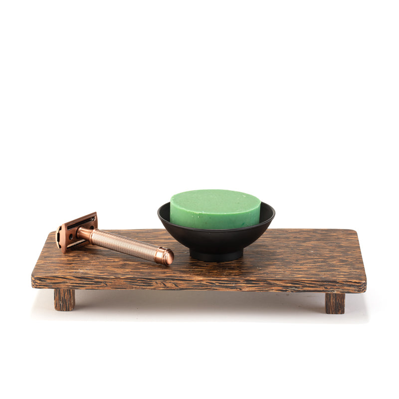 Shave Bowl Black Metal