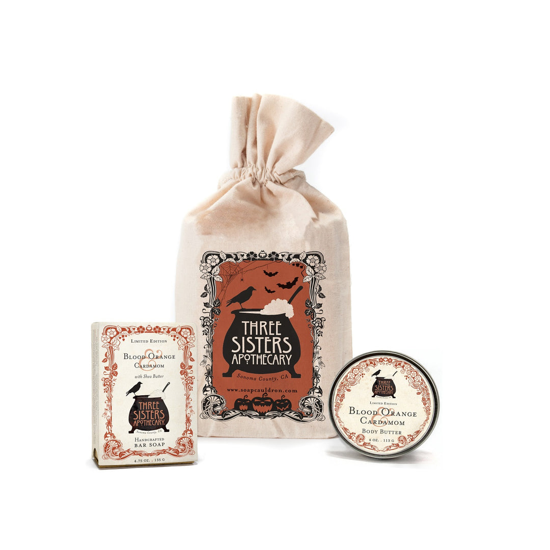 Muslin Gift Set Something Wicked Bar Soap & Body Butter Gift Set